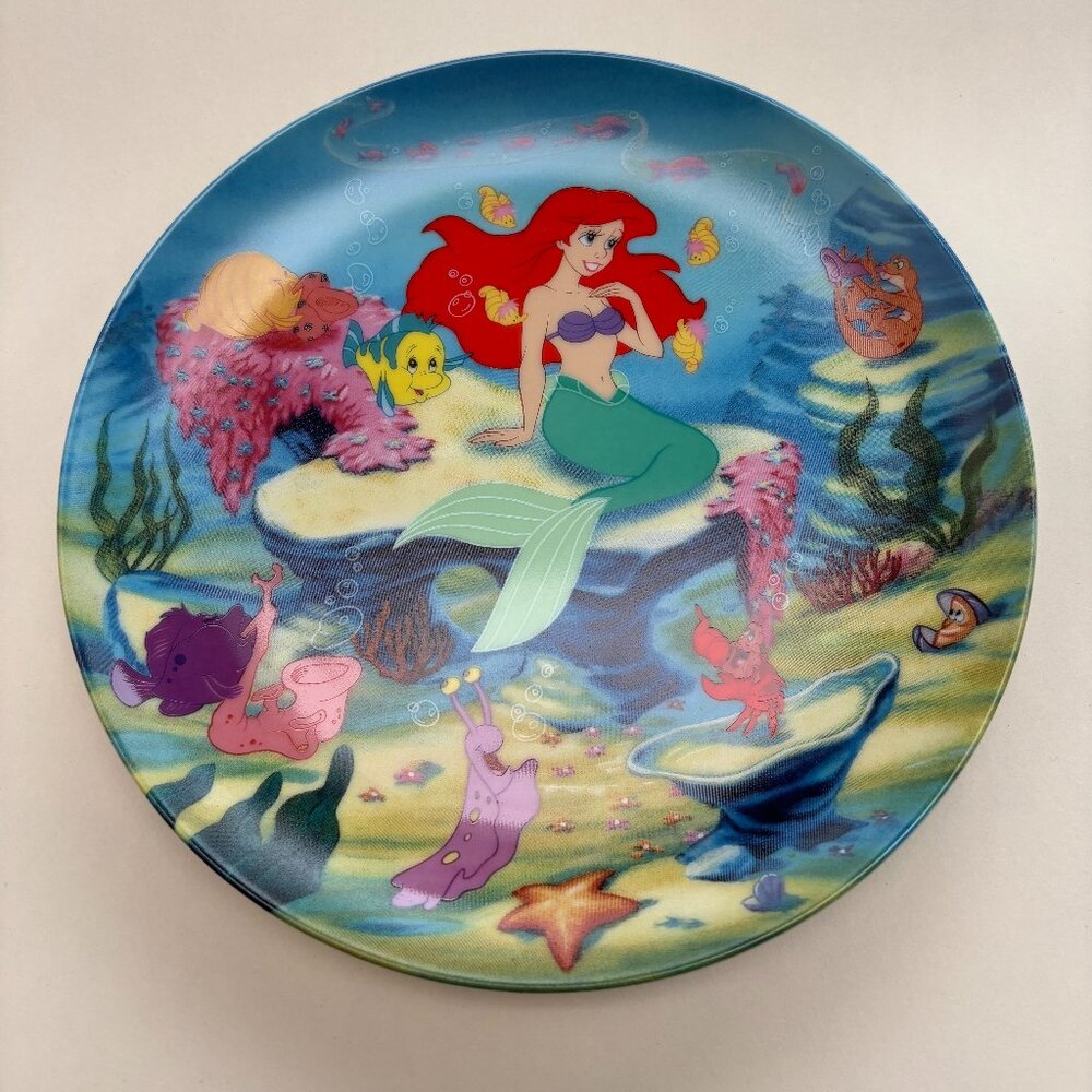 Vintage '93 The Little Mermaid "A Song from the Sea" Collectible Plate - Knowles